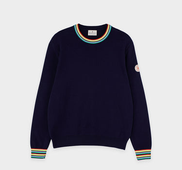 Pull finition multicolores