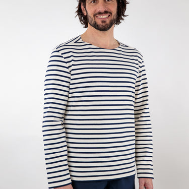 Classic long-sleeved sailor top