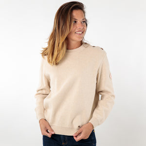 Plain cotton sweater