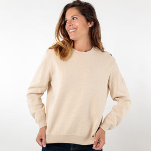 Plain cotton sweater