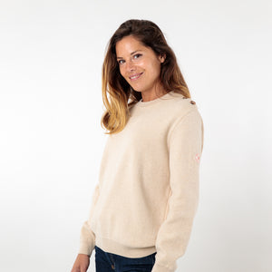 Plain cotton sweater