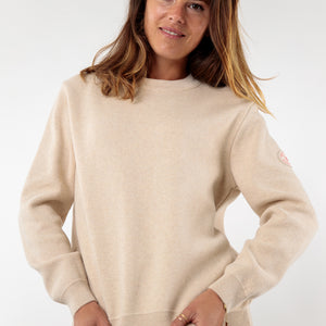 Plain cotton sweater