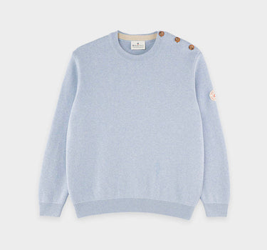 Plain cotton sweater