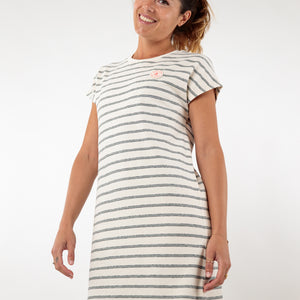 Sleeveless striped dress