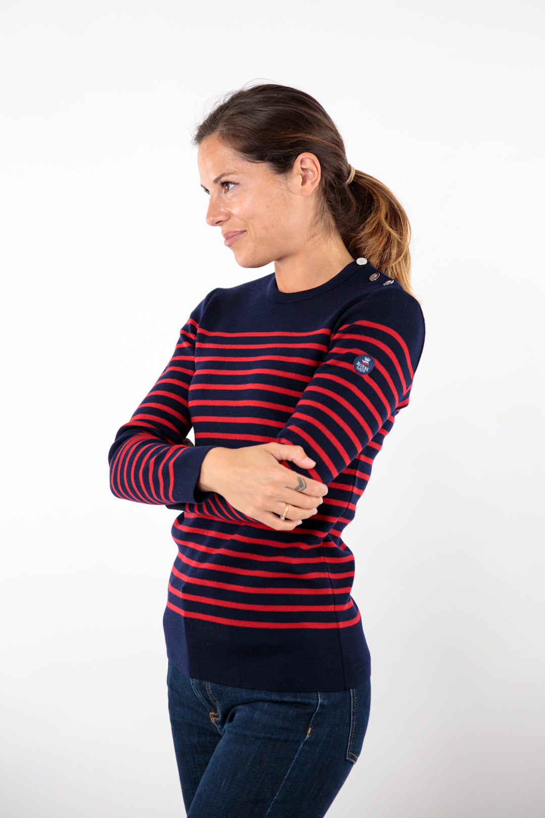 Striped sailor sweater