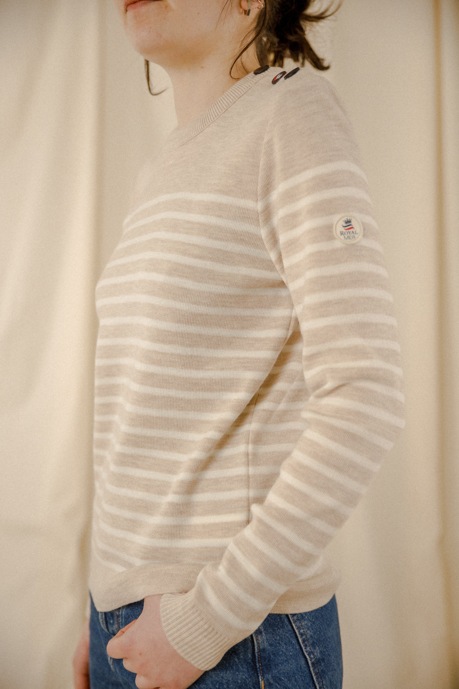 Striped sailor sweater Klasel