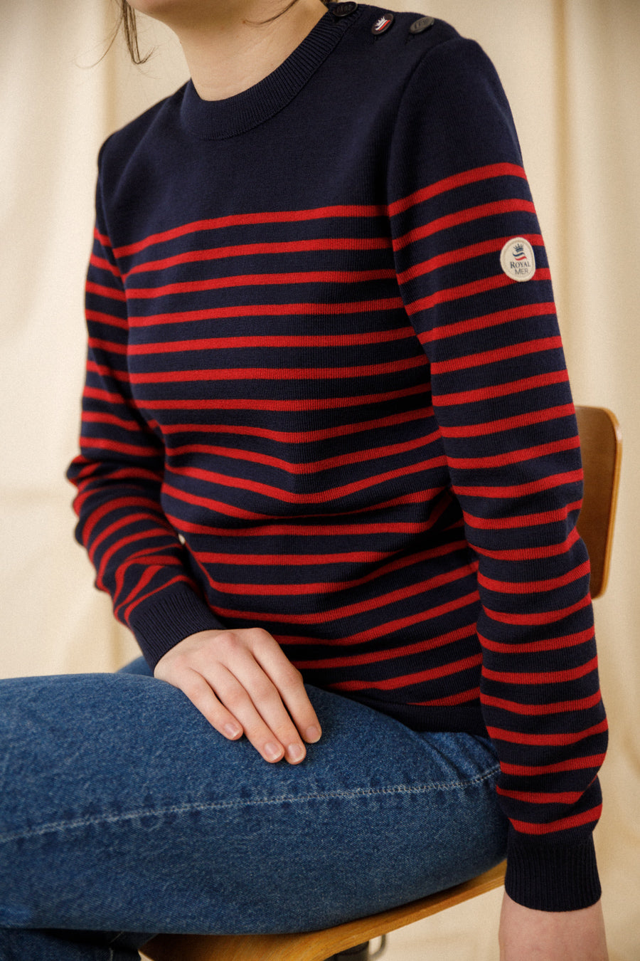 Striped sailor sweater Klasel