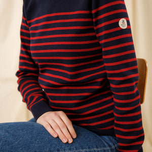 Striped sailor sweater Klasel