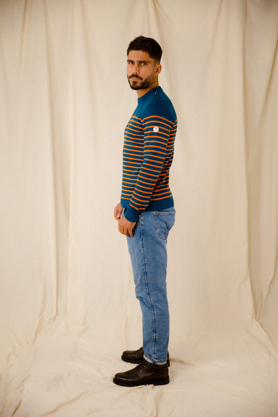 Striped sailor sweater Klasel 