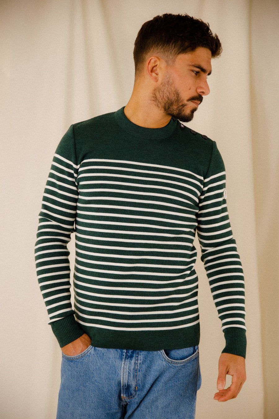 Striped sailor sweater Klasel 