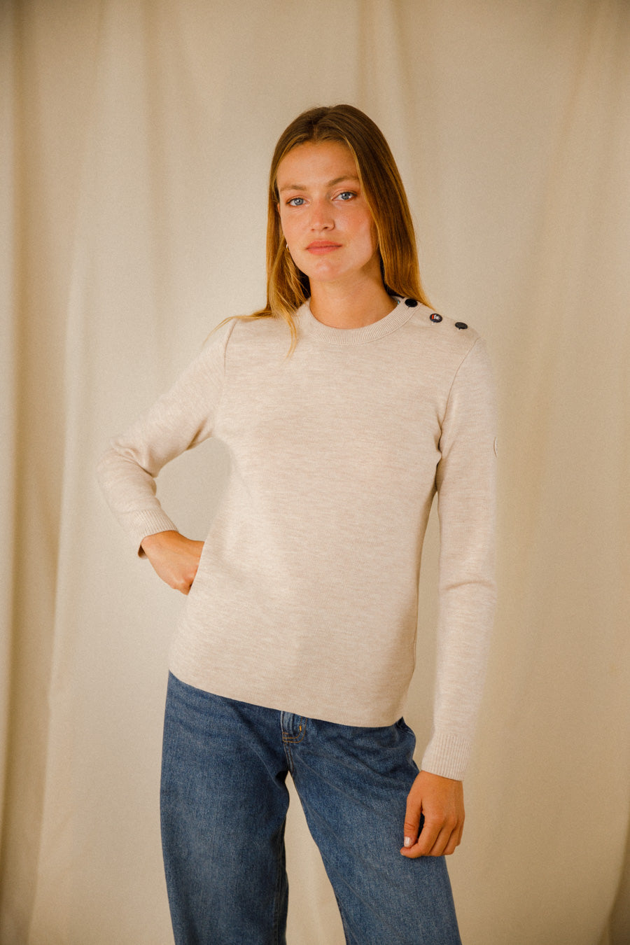 Plain sailor sweater Klasel