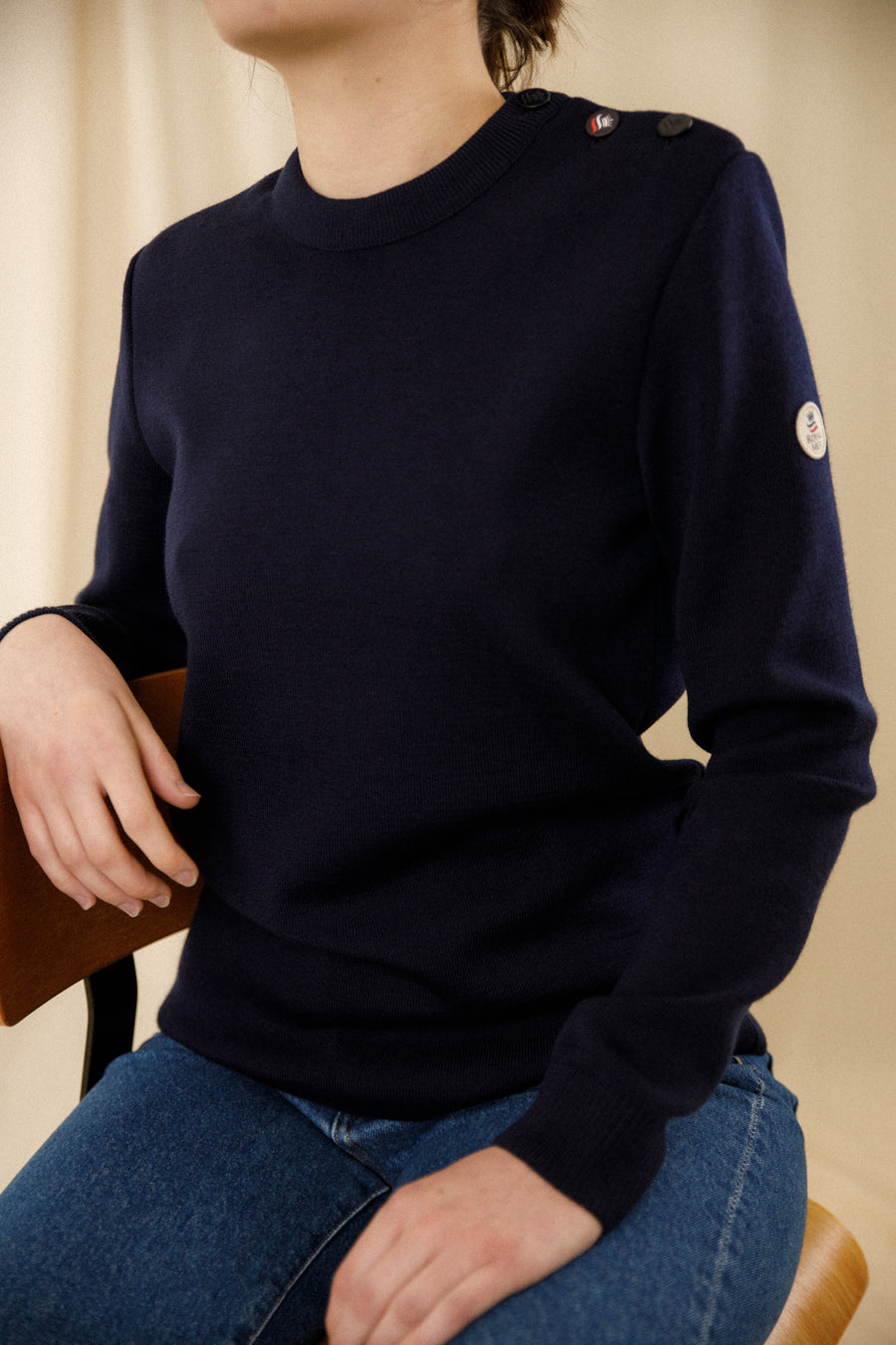 Plain sailor sweater Klasel