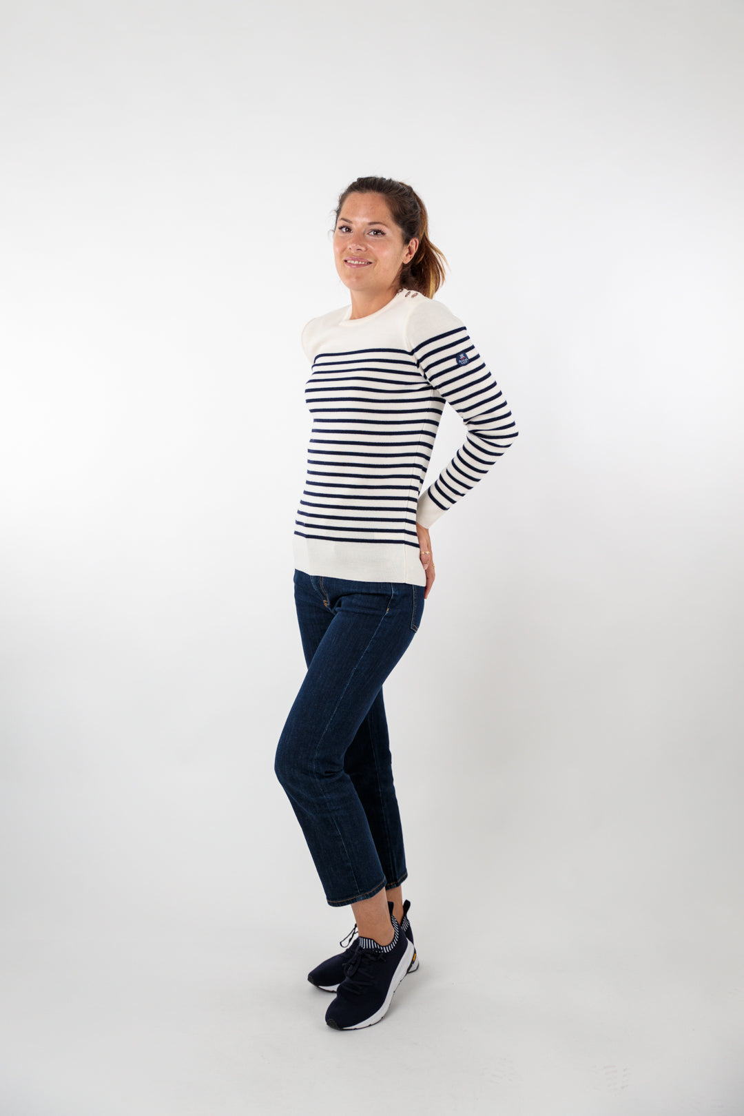 Striped sailor sweater