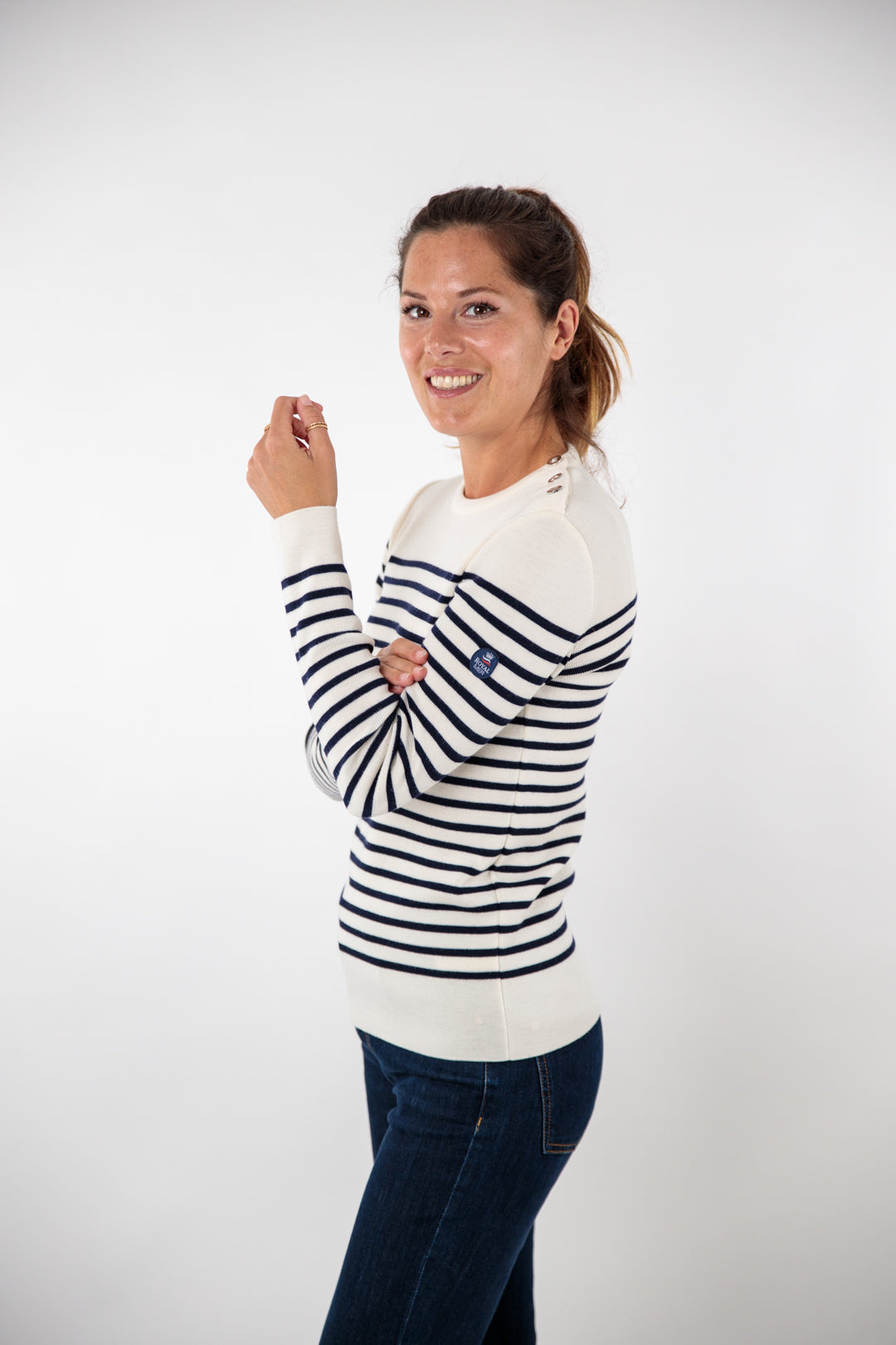 Striped sailor sweater