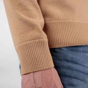 Thin plain v-neck sweater