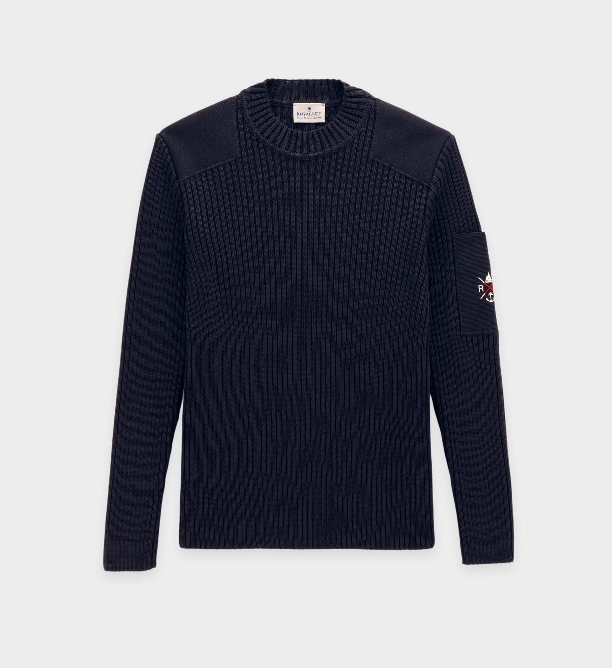 RM embroidery officer sweater